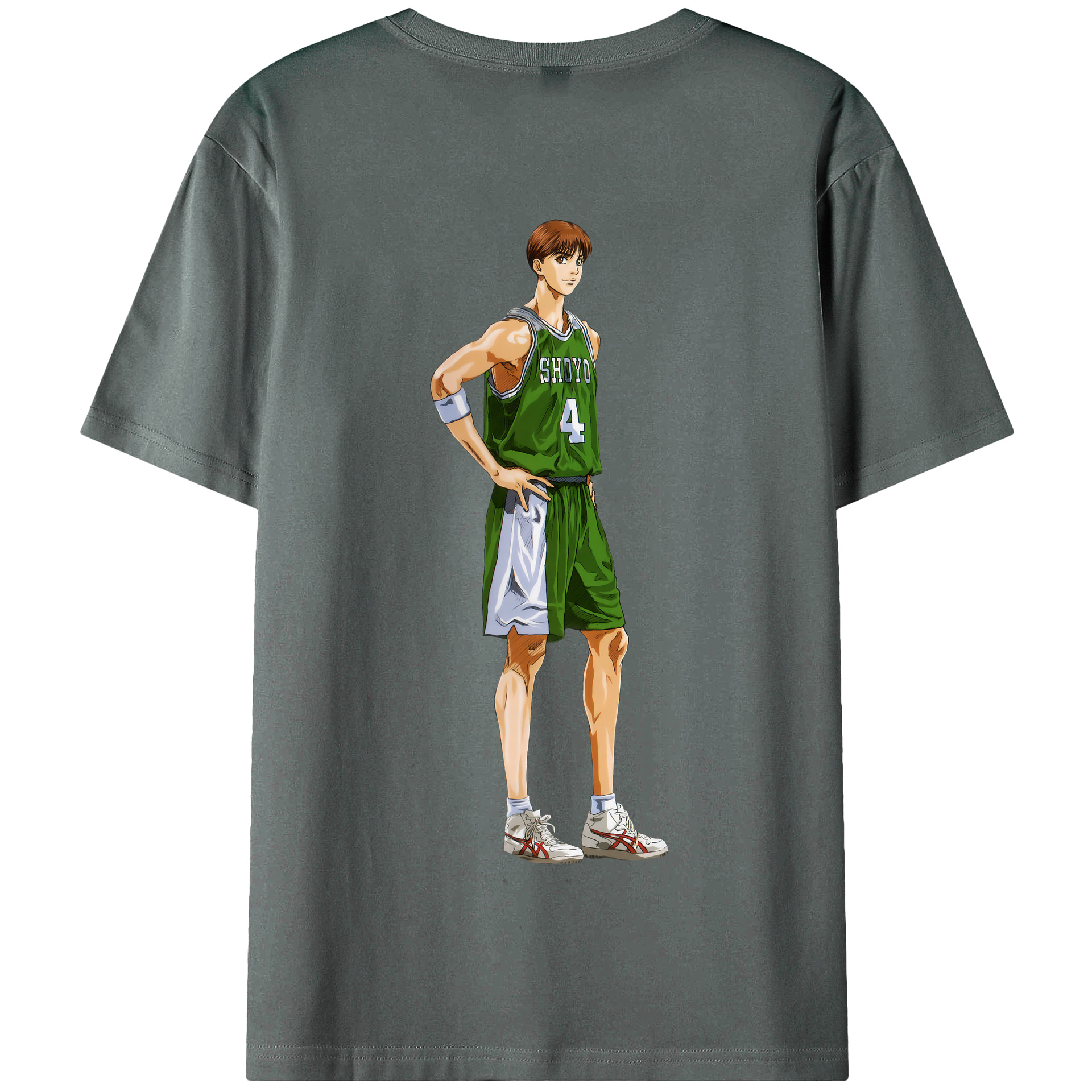 SLAM DUNK／スラムダンク 綿100％半袖Tシャツ（背面プリント）
